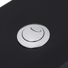 Kit Vaso Sanitário com Caixa Acoplada e Assento Preto Matte Duplo Acionamento 3/6L Vertical Lyon Plus Sensea