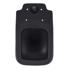 Kit Vaso Sanitário com Caixa Acoplada e Assento Preto Matte Duplo Acionamento 3/6L Vertical Lyon Plus Sensea