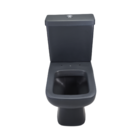 Kit Vaso Sanitário com Caixa Acoplada e Assento Preto Matte Duplo Acionamento 3/6L Vertical Lyon Plus Sensea