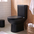 Kit Vaso Sanitrio com Caixa Acoplada e Assento Preto 3 e 6 litros Smart Celite