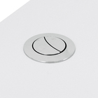 Kit Vaso Sanitário com Caixa Acoplada e Assento Branco Duplo Acionamento Saída Vertical Debba Classic Roca