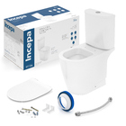 Kit Vaso Sanitário com Caixa Acoplada 3/6L Saída vertical Neo Rimless Branco Incepa