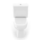 Kit Vaso Sanitário com Caixa Acoplada 3/6 Saída Vertical City Branco Celite