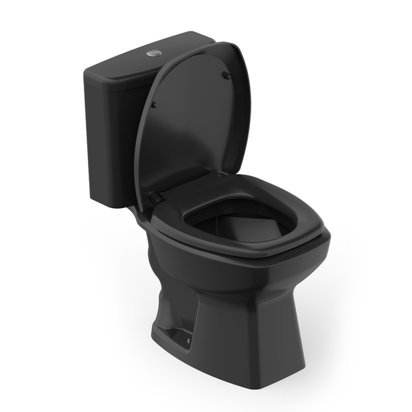 Kit Vaso Sanitário com Caixa Acoplada 3/6 Saída Vertical Thema Preto Incepa