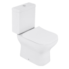 Kit Vaso Sanitário com Caixa Acoplada 3/6L Saída Vertical Axis Branco Deca