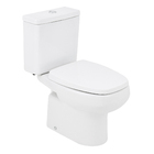 Kit Vaso Sanitário com Caixa Acoplada Branco Duplo Acionamento 3/6L Saída Vertical Monte Carlo Deca