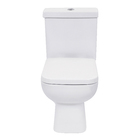 Kit Vaso Sanitário com Caixa Acoplada 3/6L Saída Vertical Lyon Branco Sensea