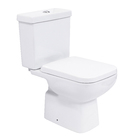 Kit Vaso Sanitário com Caixa Acoplada 3/6L Saída Vertical Lyon Branco Sensea