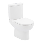 Kit Vaso Sanitário com Caixa Acoplada 3/6L Saída Vertical Smart Branco Celite