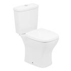 Kit Vaso Sanitário com Caixa Acoplada 3/6L Saída Vertical Vip Branco Celite