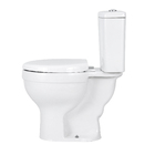 Kit Vaso Sanitário com Caixa Acoplada e Assento Duplo Acionamento 3/6L Saída Vertical Acesso Confort Branco Celite