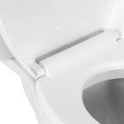 Kit Vaso Sanitário com Caixa Acoplada e Assento Duplo Acionamento 3/6L Saída Vertical Acesso Confort Branco Celite