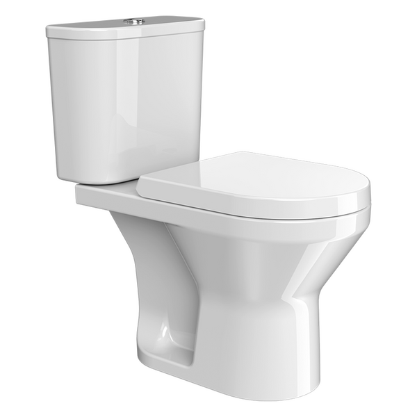 Kit Vaso Sanitário com Caixa acoplada e Assento Branco Duplo Acionamento 3/6L Vertical Flow Kohler
