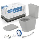 Kit Vaso Sanitário com Caixa Acoplada e Assento Soft Close Ga