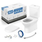 Kit Vaso Sanitário Com Caixa Acoplada E Assento Soft Close Ne
