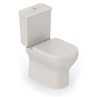 Kit Vaso Sanitário com Caixa Acoplada Nexo Saída Vertical Bege Roca