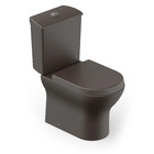 Kit Vaso Sanitário com Caixa Acoplada Nexo Saída Vertical Café Roca