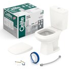 Kit Vaso Sanitário Com Caixa Acoplada Smart Clean® Harpic E A