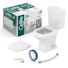 Kit Vaso Sanitário Com Caixa Acoplada Smart Clean® Harpic E A
