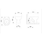 Kit Vaso Sanitário Convencional Com Assento Pp Kids Celite Br