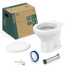 Kit Vaso Sanitário Convencional Com Assento Queda Amortecida
