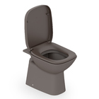 Kit Vaso Sanitário Convencional Debba Café Roca