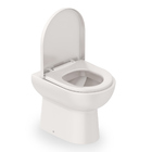 Kit Vaso Sanitário Convencional Smart Bege Celite