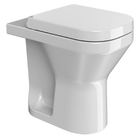 Kit Vaso Sanitário para Descarga de Parede Quadrado Branco Vertical Flow Kohler