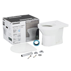 Kit Vaso Sanitário para Descarga de Parede Redondo Branco Vertical Flow Kohler