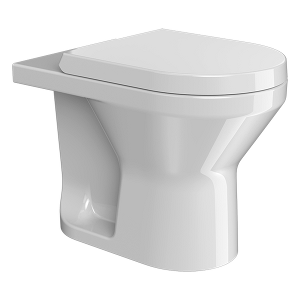 Kit Vaso Sanitário para Descarga de Parede Redondo Branco Vertical Flow Kohler