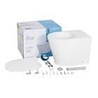 Kit Vaso Sanitário Convencional Saída Vertical Liss Branco Docol