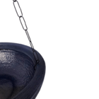 Kit Vaso Suspenso + Suporte Com Corrente Para Plantas Jardim