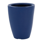 Kit Vasos de Planta em Plástico Azul Macaúba Vietnamita Vasap - 3 Unidades