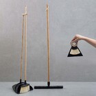 Kit Vassoura, Rodo, Escova Com Pá Grande E Pá Pequena 5 Pçs -