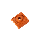 Kit de Vedação e Fixação para Telhas Terracota Aço 8,89x9,7cm com 20 unidades Afort