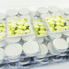 Kit Velas Brancas Aromatizadas De Jasmine