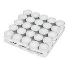 Kit Velas Decorativas 50 unidades de 13g Branco 1,5x3,5cm Lumie