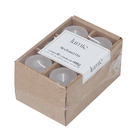 Kit Velas Decorativas 6 unidades de 48g Branca 6x3,5cm Lumie