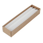Kit Velas Decorativas 6 unidades de 68g Branca 26,1x2cm Lumie
