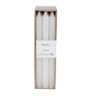 Kit Velas Decorativas 6 unidades de 68g Branca 26,1x2cm Lumie
