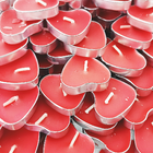 Kit Velas Flutuantes Coração Vermelho