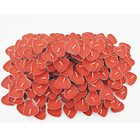 Kit Velas Flutuantes Coração Vermelho 200 Unidades