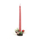 KIT VELAS VERMELHA C/ 2 PCS