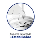 Kit Ventilador Teto Rico Motor Potente Ventex C/ Controle Rem