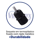 Kit Ventilador Teto Rico Motor Potente Ventex C/ Controle Rem