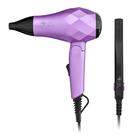 Kit Viagem Essenza Eb052 Destemida Beauty Lilás E Preto Bivolt