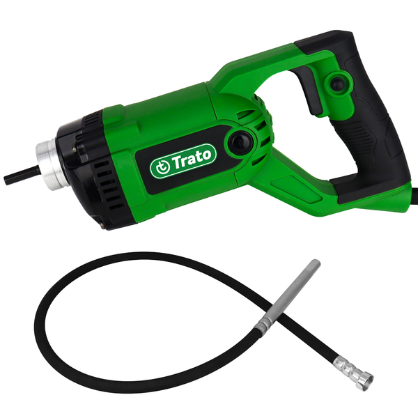 Kit Vibrador De Concreto Portátil 1500w Mangote 1,5m Trato Tv