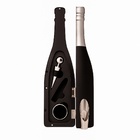 Kit Vinho 5 Peças Saca-rolhas Estojo Imantado Acessórios