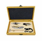 Kit Vinho 6 Peças Com Caixa Madeira Unyhome