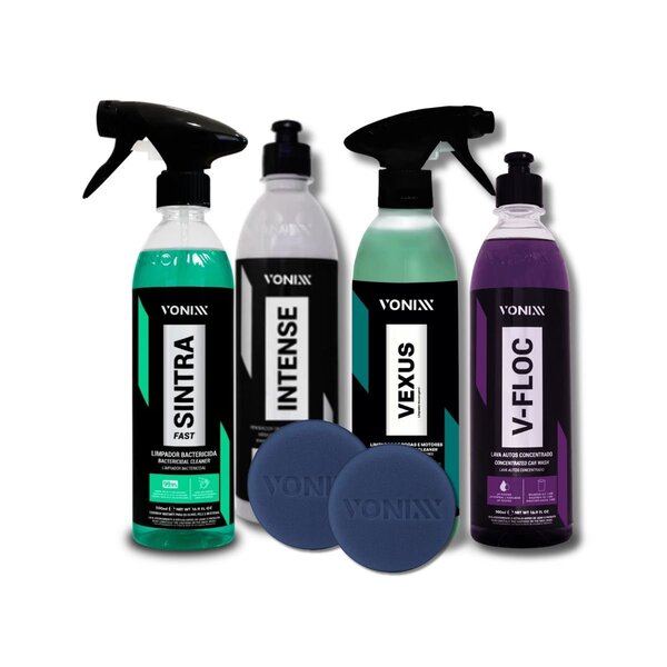 Kit Vonixx 5 Itens: Rodas, Plásticos, Limpeza E Higiene | Leroy Merlin